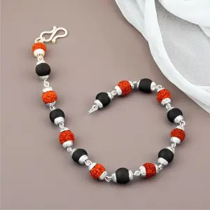 Karungali Rudraksha Bracelet